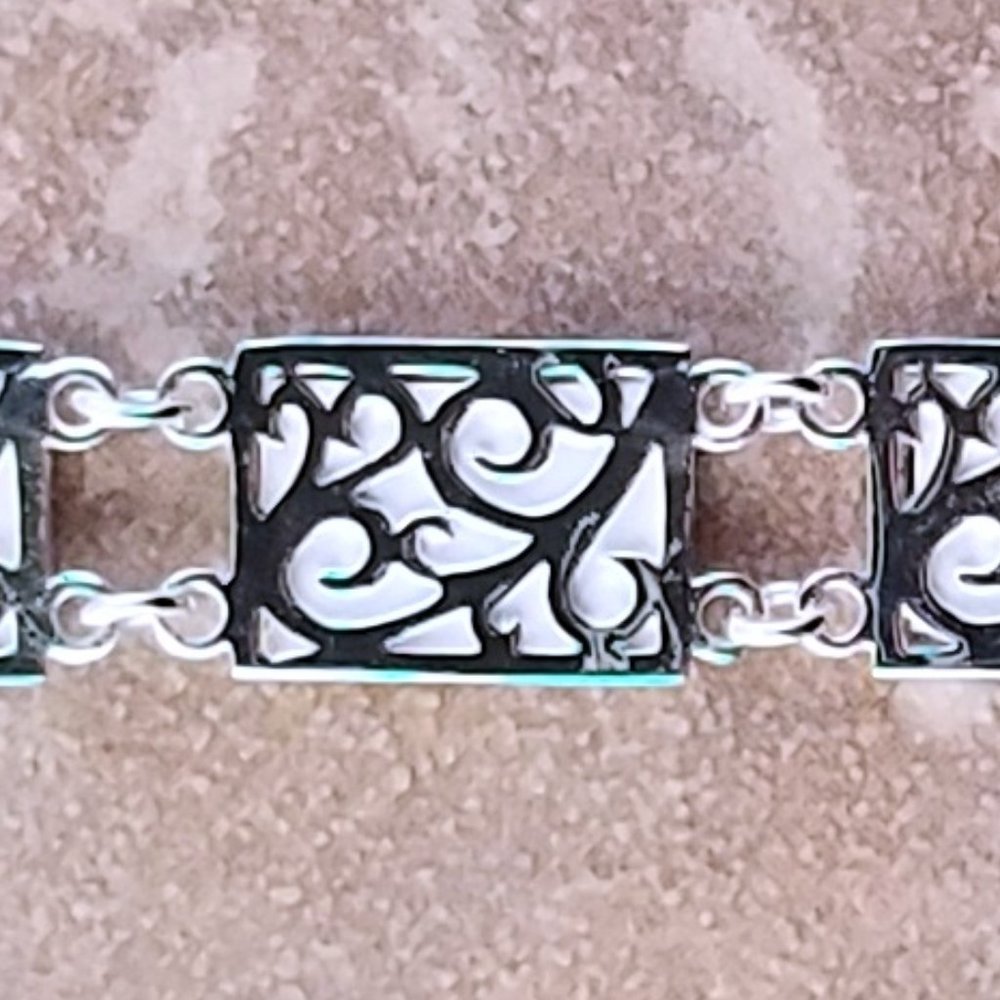 Sterling 925 Silver Bracelet Add a Picture - Picture 5 of 8